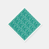 Serviette En Papier Motif de raquette de tennis (Coin)