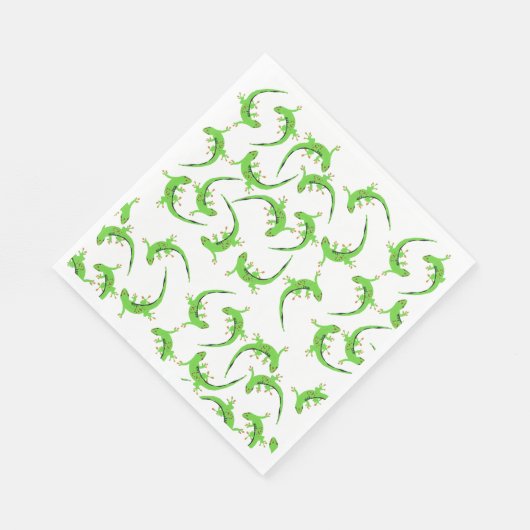 Serviette En Papier Motif de reptile Gecko Lizard (Coin)