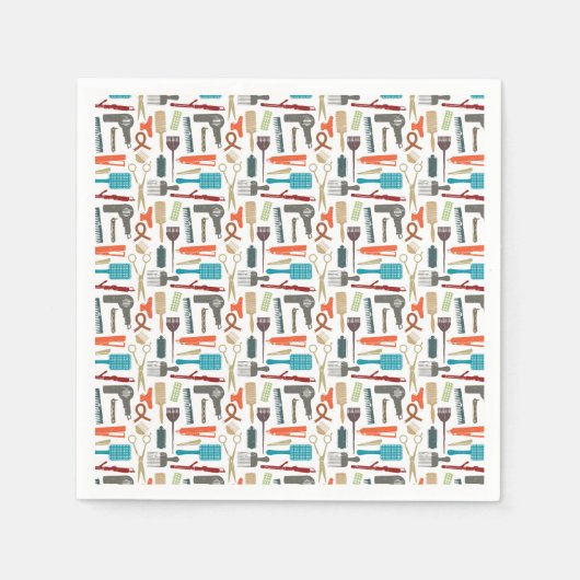 Serviette En Papier Motif de soins (Devant)
