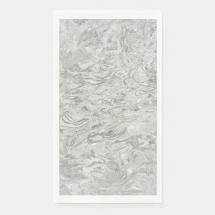 Serviette En Papier Motif de surface en marbre gris
