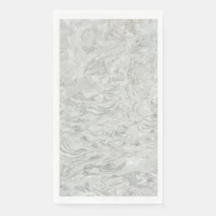 Serviette En Papier Motif de surface en marbre gris