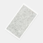 Serviette En Papier Motif de surface en marbre gris (Coin)