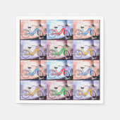 Serviette En Papier Motif de vélo Key West (Devant)