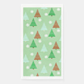 Serviette En Papier Motif décoratif de Noël (Devant)