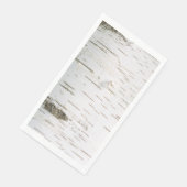 Serviette En Papier Motif d'écorce de bouleau (Coin)