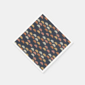 Serviette En Papier Motif demi-cercle géométrique (Coin)