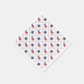 Serviette En Papier Motif démocrate de Diamond (Coin)