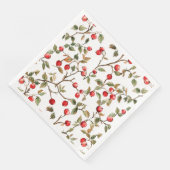 Serviette En Papier Motif des braches Rosehip (Coin)