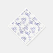 Serviette En Papier Motif des ondulations et des navires (Coin)