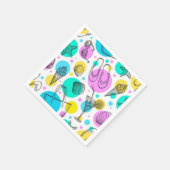 Serviette En Papier Motif d'été (Coin)