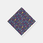 Serviette En Papier Motif d'étoiles (Coin)