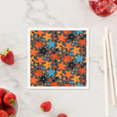 Serviette En Papier Motif d'étoiles (En situation)