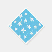 Serviette En Papier Motif d'étoiles (Coin)