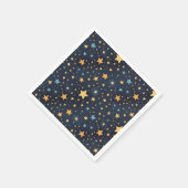Serviette En Papier Motif d'étoiles (Coin)