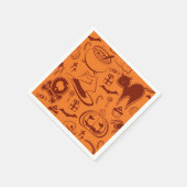 Serviette En Papier Motif d'Halloween (Coin)