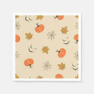 Serviette En Papier Motif d'Halloween
