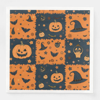 Serviette En Papier Motif d'Halloween