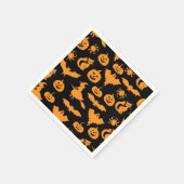 Serviette En Papier Motif d'Halloween (Coin)