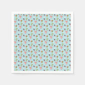 Serviette En Papier Motif d'hiver (Devant)