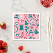 Serviette En Papier Motif d'icône encadrée Elf Holiday (En situation)