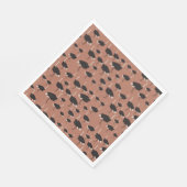 Serviette En Papier Motif d'illustration Ostrich Bird (Coin)