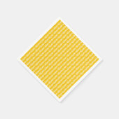 Serviette En Papier Motif d'or tiré à la main (Coin)