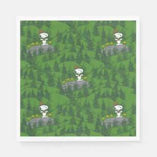 Serviette En Papier Motif du Beagle de snoopy