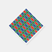 Serviette En Papier Motif du drapeau sud-africain (Coin)