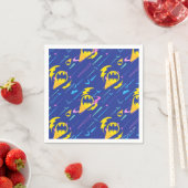 Serviette En Papier Motif du signal de chauve-souris Batman (En situation)