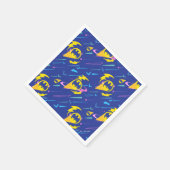 Serviette En Papier Motif du signal de chauve-souris Batman (Coin)