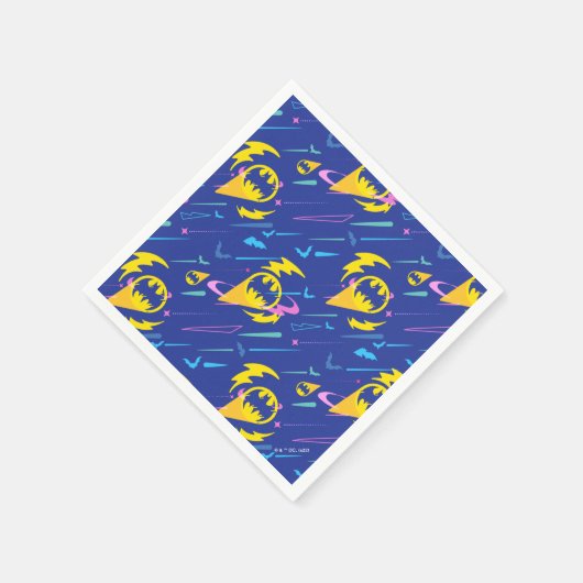 Serviette En Papier Motif du signal de chauve-souris Batman (Coin)