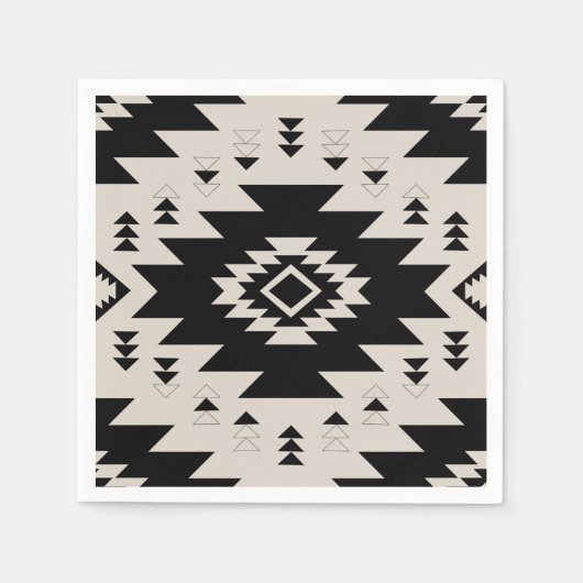 Serviette En Papier Motif du sud-ouest (Devant)