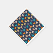 Serviette En Papier Motif éléphant (Coin)