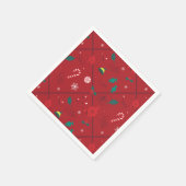 Serviette En Papier Motif Elf Candy Checker (Coin)