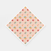 Serviette En Papier Motif Elmo moderne (Coin)