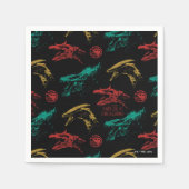 Serviette En Papier Motif en chef Dragon (Devant)