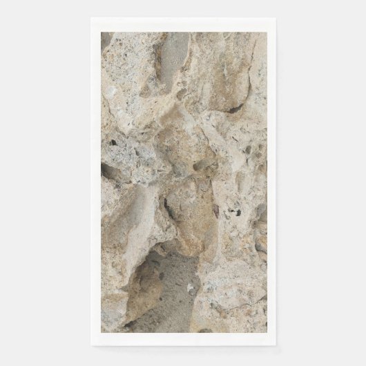 Serviette En Papier Motif en pierre de sable (Devant)