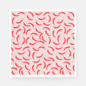 Serviette En Papier Motif épicé Red Chili (Devant)