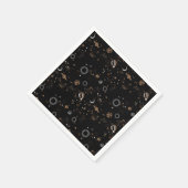 Serviette En Papier Motif Espace (Coin)