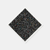 Serviette En Papier Motif Espace  (Coin)