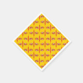 Serviette En Papier Motif espagnol (Coin)