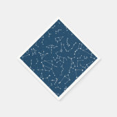 Serviette En Papier Motif étoile Constellation (Coin)