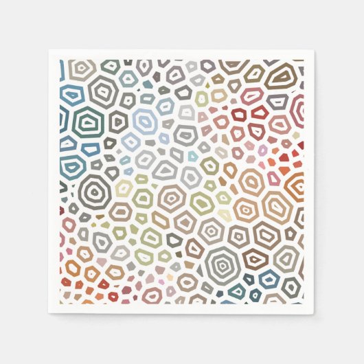 Serviette En Papier Motif expérimental 2 (Devant)