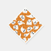Serviette En Papier Motif fantôme (Coin)