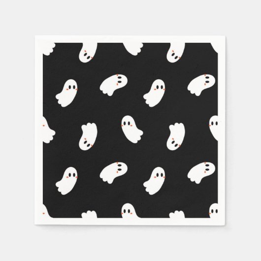 Serviette En Papier Motif fantôme (Devant)