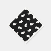 Serviette En Papier Motif fantôme (Coin)