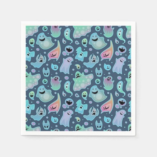 Serviette En Papier Motif fantôme (Devant)