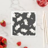 Serviette En Papier Motif fantôme (En situation)