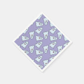 Serviette En Papier Motif fantôme (Coin)