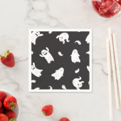 Serviette En Papier Motif fantôme (En situation)
